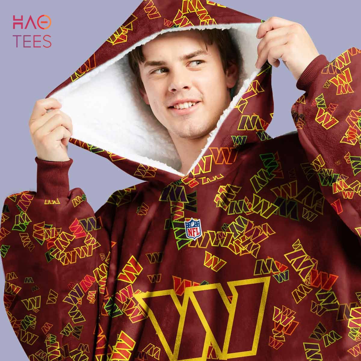 BEST Personalized NFL Washington Commanders Oodie, Flanket, Blanket Hoodie, Snuggie BEST Personalized NFL Washington Commanders Oodie, Flanket, Blanket Hoodie, Snuggie