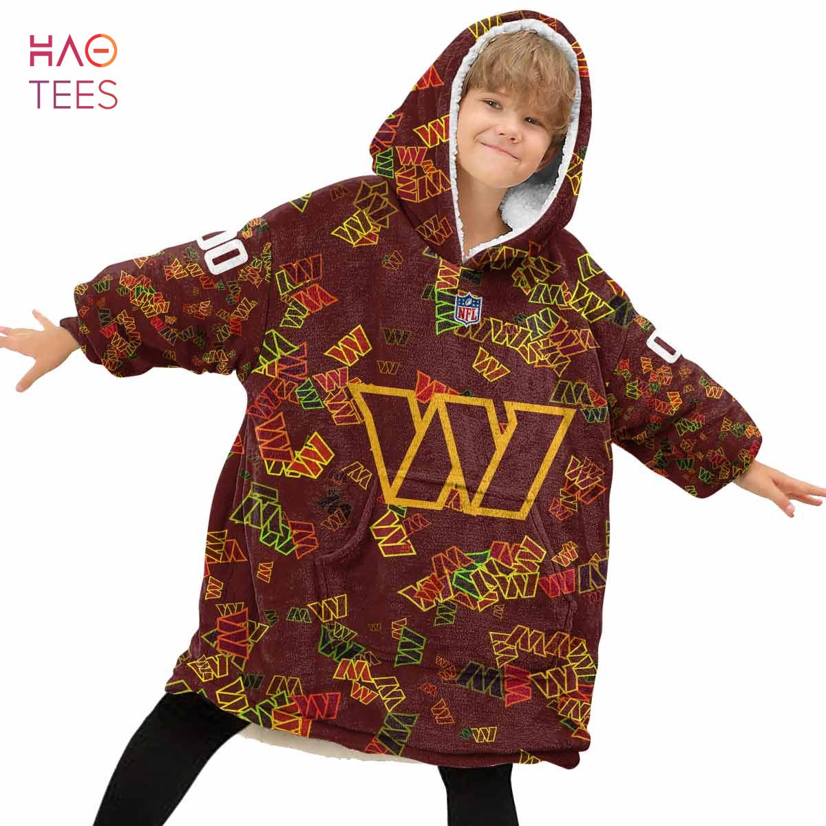 BEST Personalized NFL Washington Commanders Oodie, Flanket, Blanket Hoodie, Snuggie BEST Personalized NFL Washington Commanders Oodie, Flanket, Blanket Hoodie, Snuggie