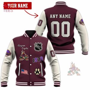 BEST Baseball Jacket Arizona Coyotes Limited Edition BEST Baseball Jacket Arizona Coyotes Limited Edition