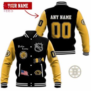 BEST Baseball Jacket Boston Bruins Limited Edition BEST Baseball Jacket Boston Bruins Limited Edition
