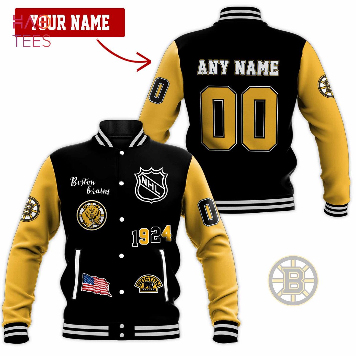 BEST Baseball Jacket Boston Bruins Limited Edition
