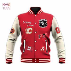 BEST Baseball Jacket Calgary Flames Limited Edition