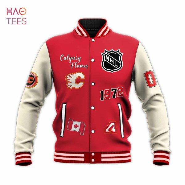 BEST Baseball Jacket Calgary Flames Limited Edition