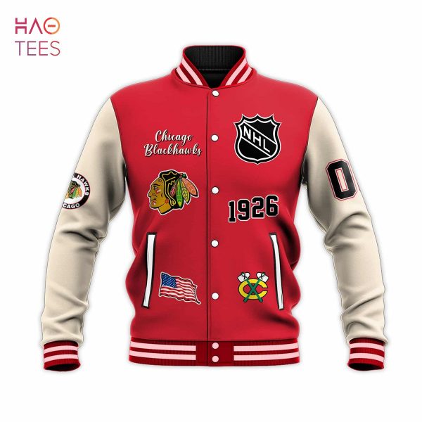 BEST Baseball Jacket Chicago Blackhawks Limited Edition