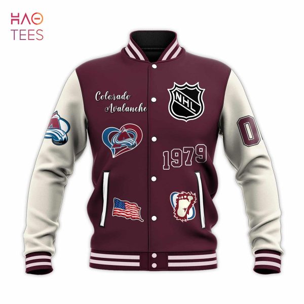 BEST Baseball Jacket Colorado Avalanche Limited Edition