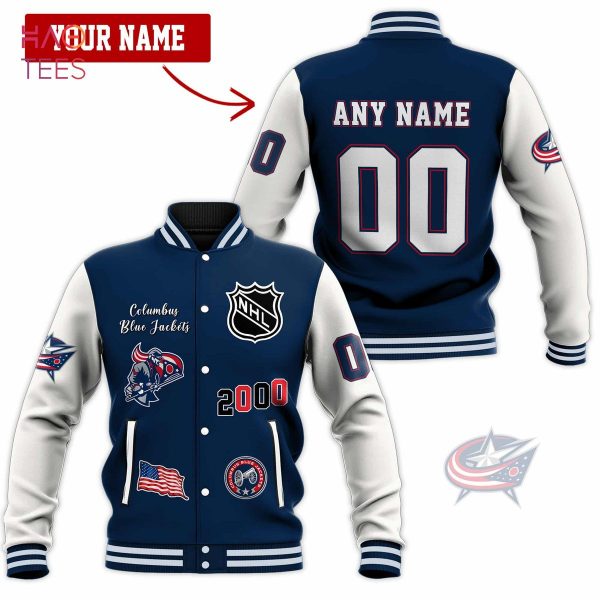 BEST Baseball Jacket Columbus Blue Limited Edition