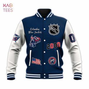BEST Baseball Jacket Columbus Blue Limited Edition
