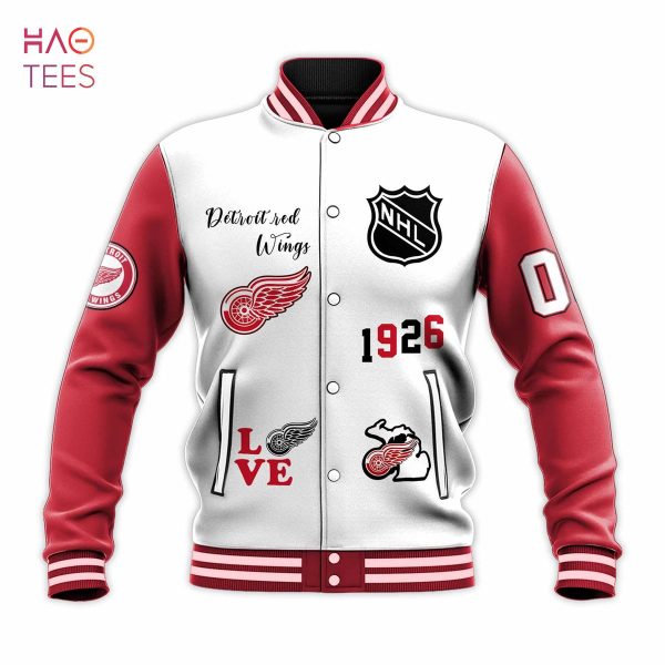 BEST Baseball Jacket Detroit Red Wings Limited Edition