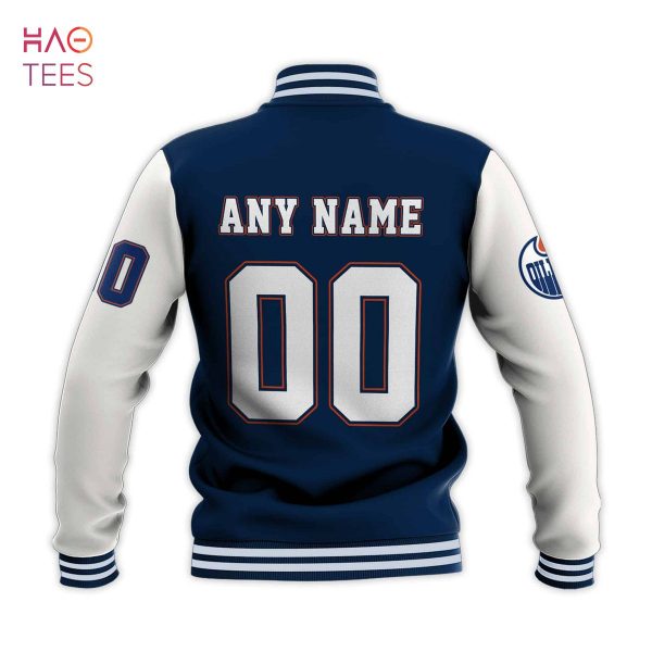 BEST Baseball Jacket Edmonton Oilers Limited Edition