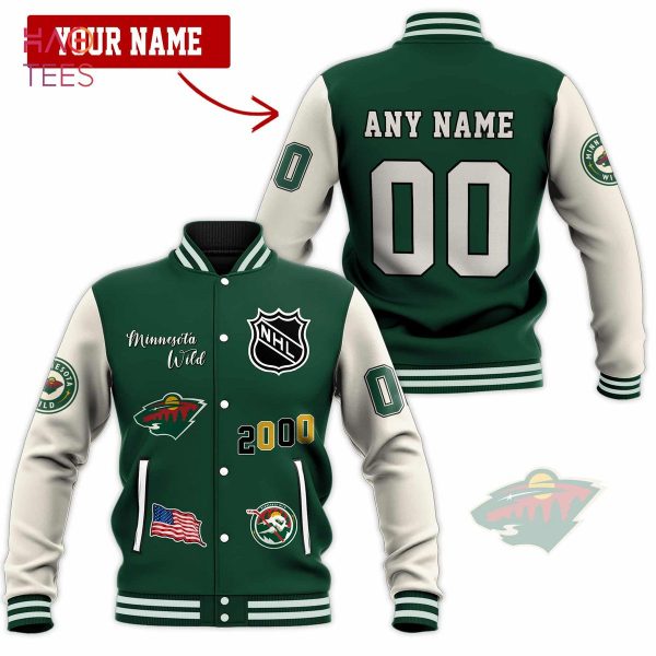 BEST Baseball Jacket Minnesota Wild Limited Edition