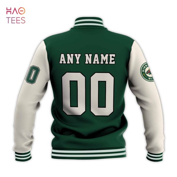 BEST Baseball Jacket Minnesota Wild Limited Edition