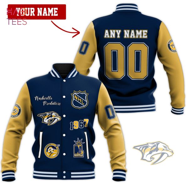 BEST Baseball Jacket Nashville Predators Limited Edition
