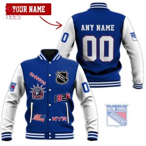 BEST Baseball Jacket New York Rangers Limited Edition BEST Baseball Jacket New York Rangers Limited Edition