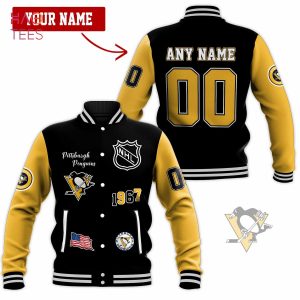 BEST Baseball Jacket Pittsburgh Penguins Limited Edition BEST Baseball Jacket Pittsburgh Penguins Limited Edition