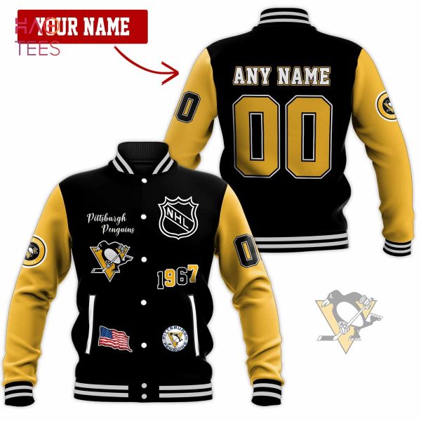 BEST Baseball Jacket Pittsburgh Penguins Limited Edition