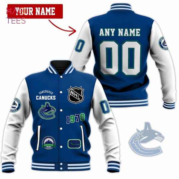 BEST Baseball Jacket Vancouver Canucks Limited Edition