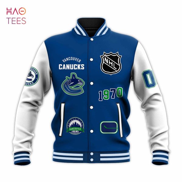 BEST Baseball Jacket Vancouver Canucks Limited Edition