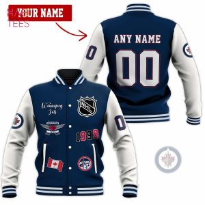 BEST Baseball Jacket Winnipeg Jets Limited Edition