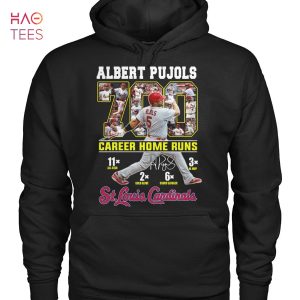 Albert pujols 698 career home runs st louis cardinals mlb shirt, hoodie,  longsleeve tee, sweater