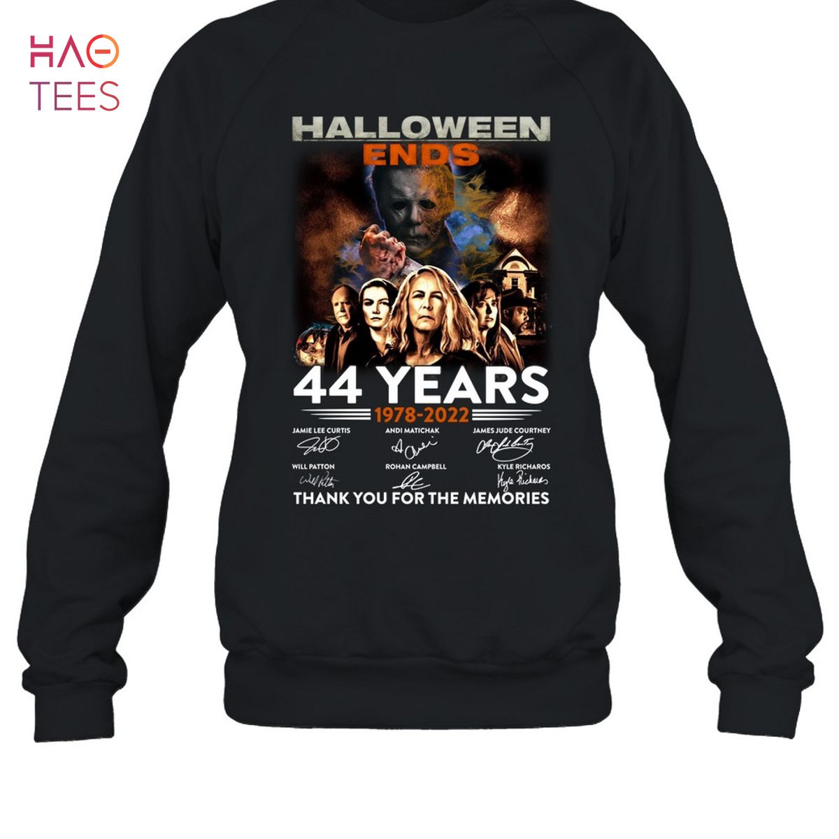 Michael myers Halloween Ends 44 Years 1978-2022 Shirt