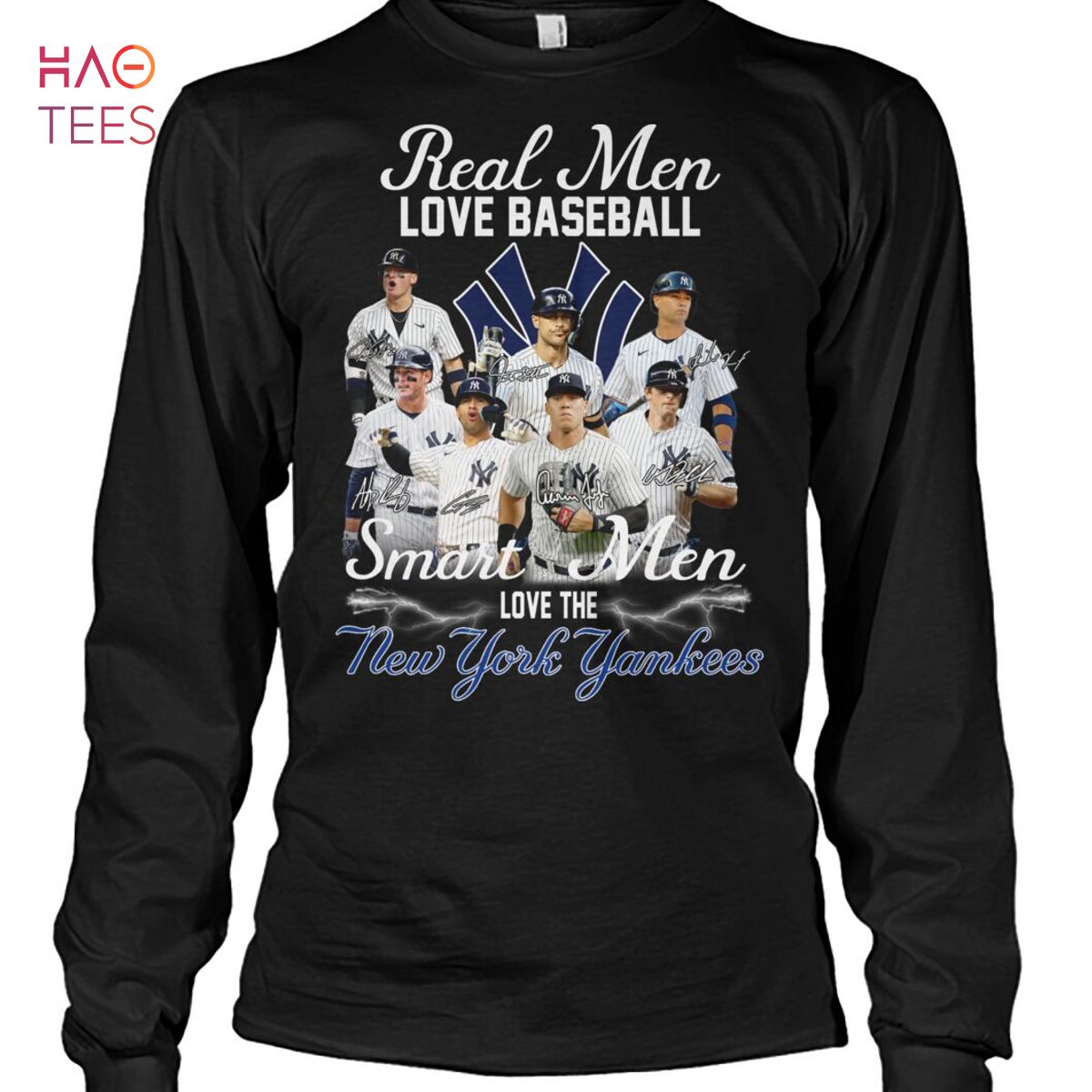 Real Men Love Baseball Smart Men Love The New York Yankees Shirt