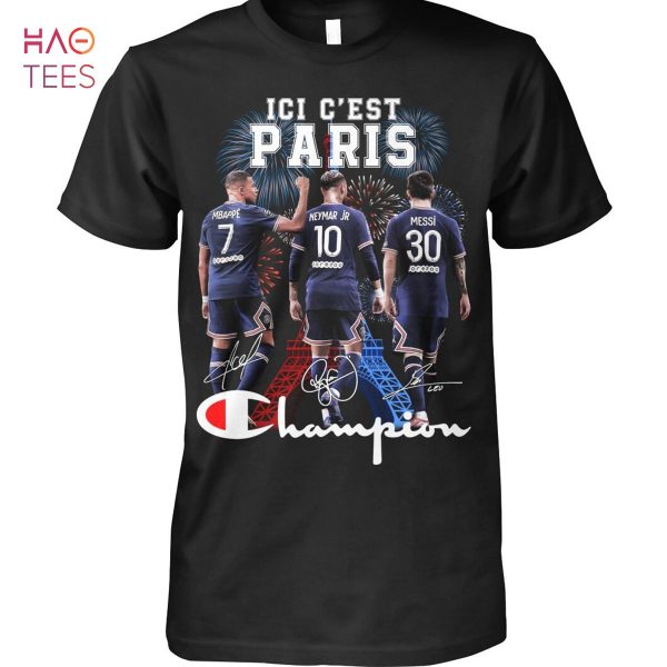 ICI C’EST Paris Champion Shirt Limited Edition