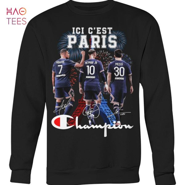 ICI C’EST Paris Champion Shirt Limited Edition