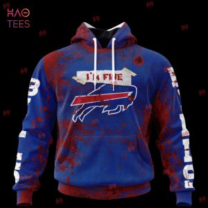BEST Bills Halloween Blood Jersey LIMITED EDITION 3D Hoodie