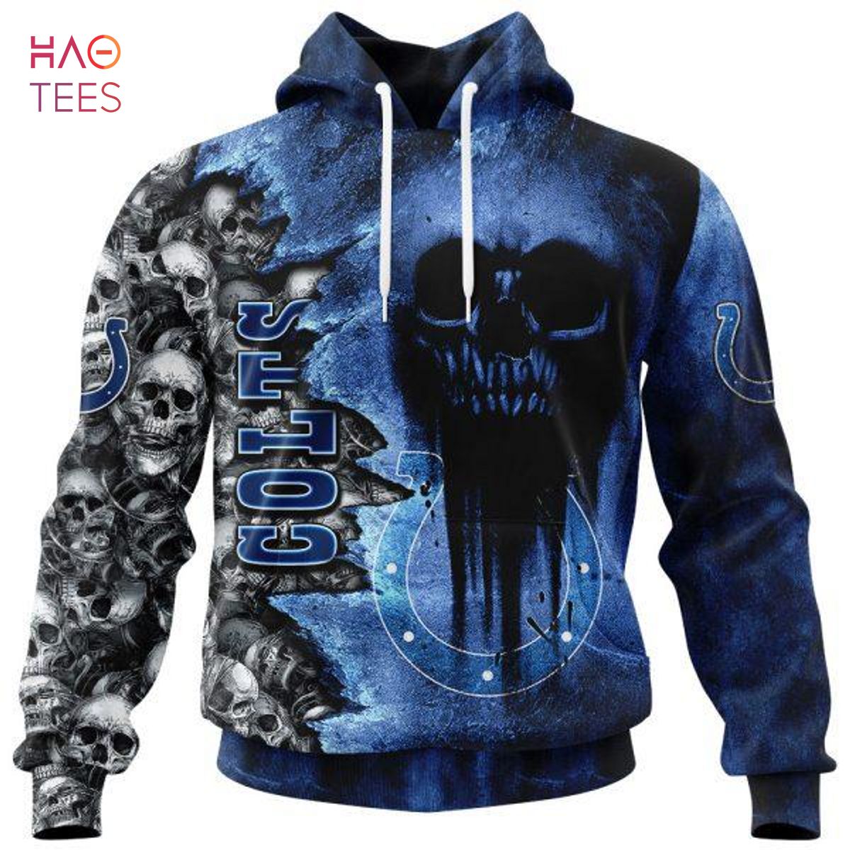 BEST Colts Halloween Cemetery Skull Jersey LIMITED EDITION 3D Hoodie
