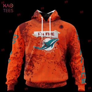 BEST Dolphins Halloween Blood Jersey LIMITED EDITION 3D Hoodie