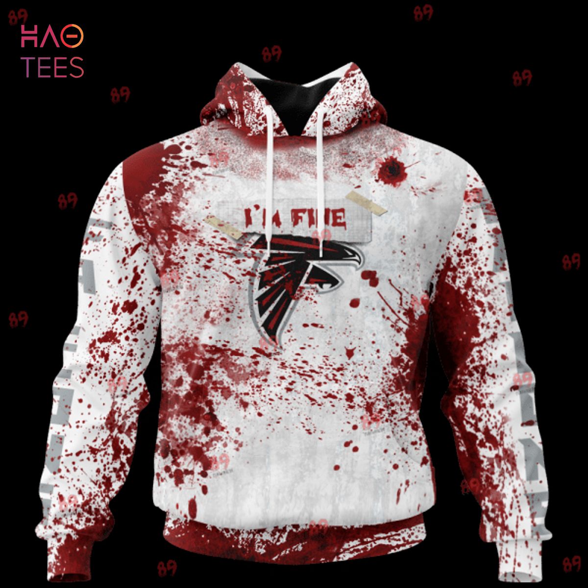 BEST Falcons Halloween Blood Jersey LIMITED EDITION 3D Hoodie BEST Falcons Halloween Blood Jersey LIMITED EDITION 3D Hoodie
