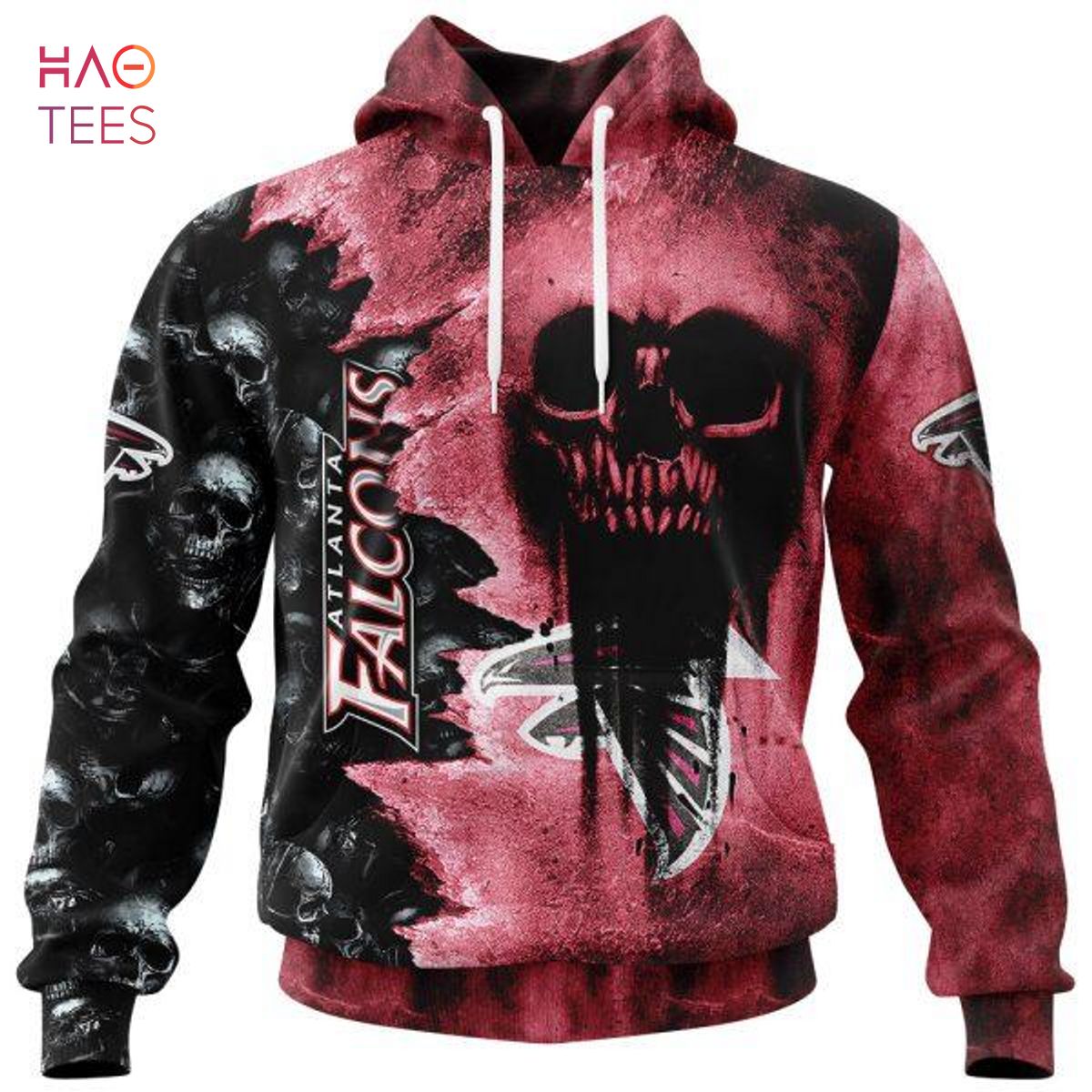 BEST Falcons Halloween Cemetery Skull Jersey LIMITED EDITION 3D Hoodie BEST Falcons Halloween Cemetery Skull Jersey LIMITED EDITION 3D Hoodie