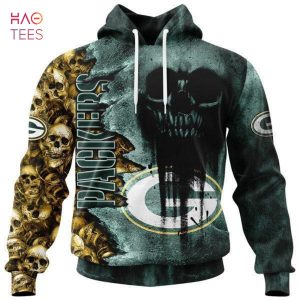 BEST Packers Halloween Cemetery Skull Jersey LIMITED EDITION 3D Hoodie