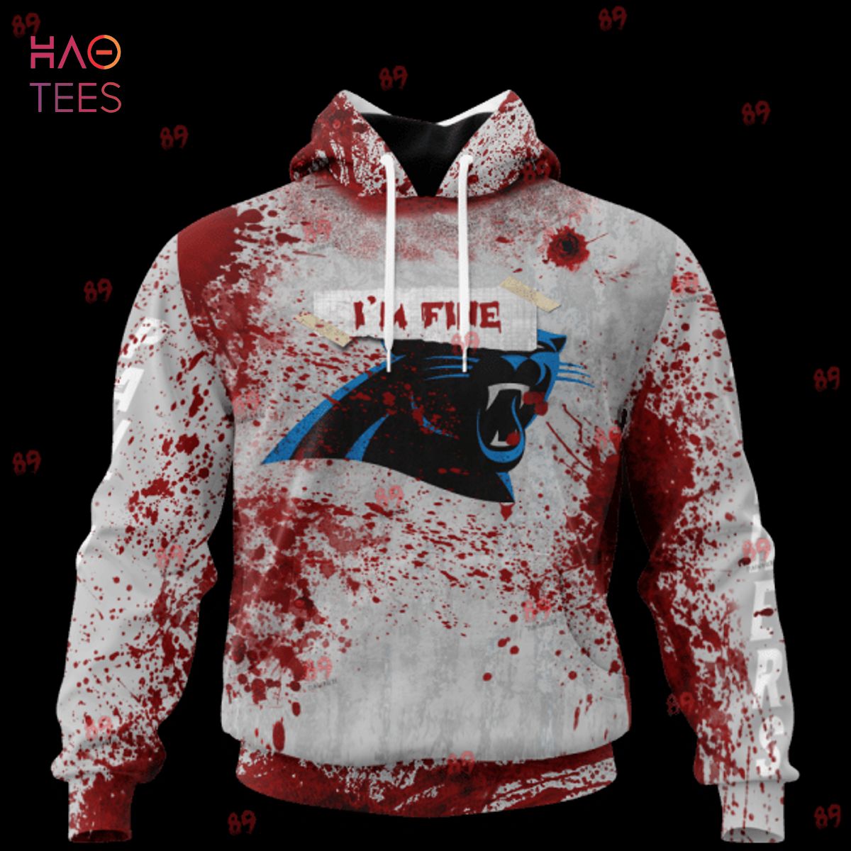 BEST Panthers Halloween Blood Jersey LIMITED EDITION 3D Hoodie