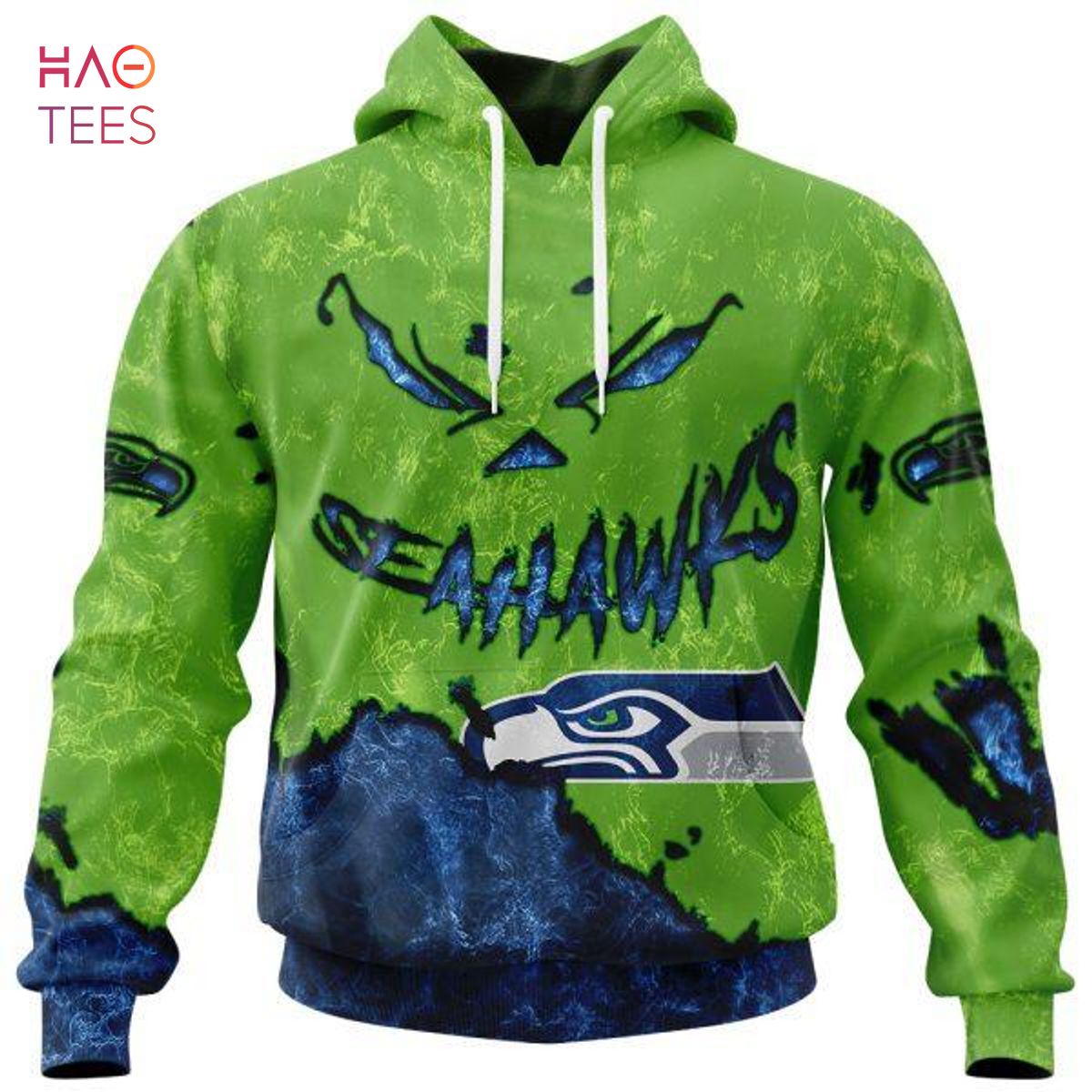 BEST Seahawks Halloween Jersey LIMITED EDITION 3D Hoodie