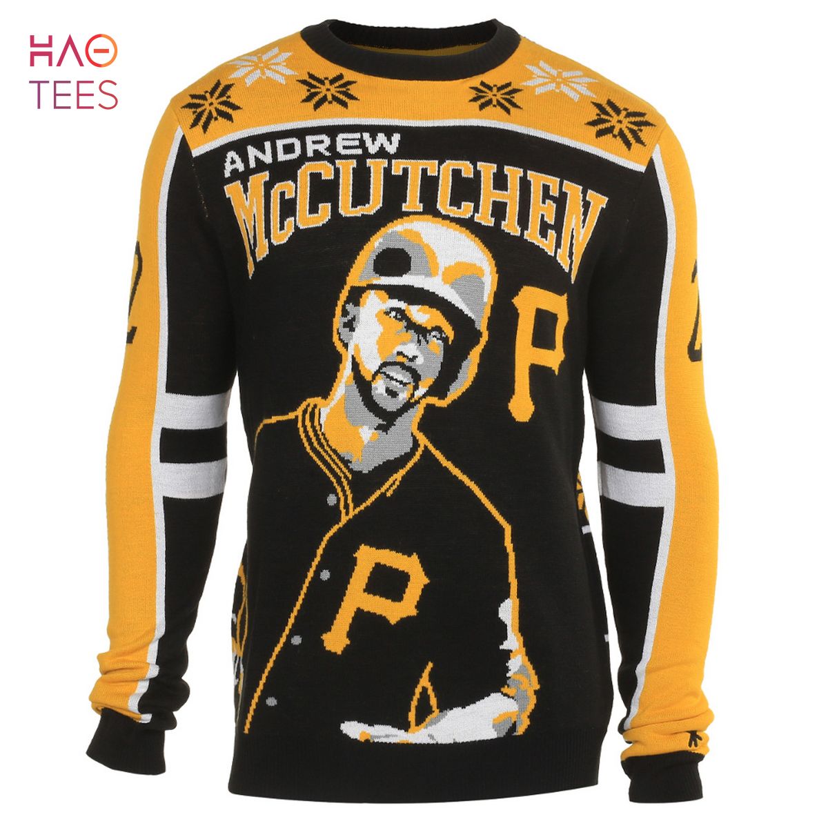 BEST Andrew McCutchen 22 Pittsburgh Pirates MLB Player Ugly Sweater BEST Andrew McCutchen 22 Pittsburgh Pirates MLB Player Ugly Sweater