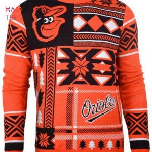BEST Baltimore Orioles Patches MLB Ugly Sweater