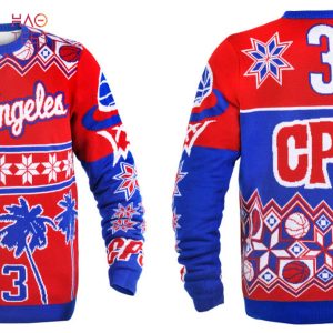 BEST Chris Paul Los Angeles Clippers NBA Ugly Player Sweater
