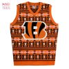 BEST Cincinnati Bengals Aztec NFL Ugly Sweater Vest