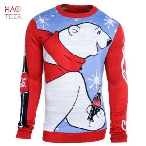BEST Coca-Cola Thematic Crew Neck Sweater by Forever Collectibles
