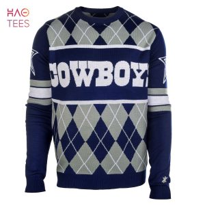 BEST Dallas Cowboys EXCLUSIVE Argyle Sweater