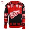 BEST Detroit Red Wings NHL Patches Ugly Sweater BEST Detroit Red Wings NHL Patches Ugly Sweater