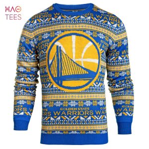 BEST Golden State Warriors NBA Aztec Ugly Crew Neck Sweaters by Forever Collectibles