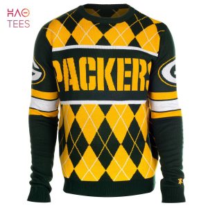 BEST Green Bay Packers EXCLUSIVE NFL Argyle Sweater