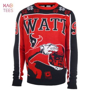 BEST JJ Watt 99 Houston Texans NFL Player Ugly Sweater