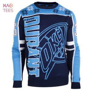 BEST Kevin Durant Oklahoma City Thunder NBA Player Ugly Sweater