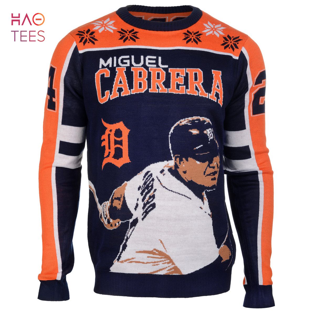 BEST Miguel Cabrera Detroit Tigers MLB Ugly Player Sweater