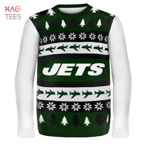 BEST New York Jets_ New York Jets NFL Ugly Sweater Wordmark