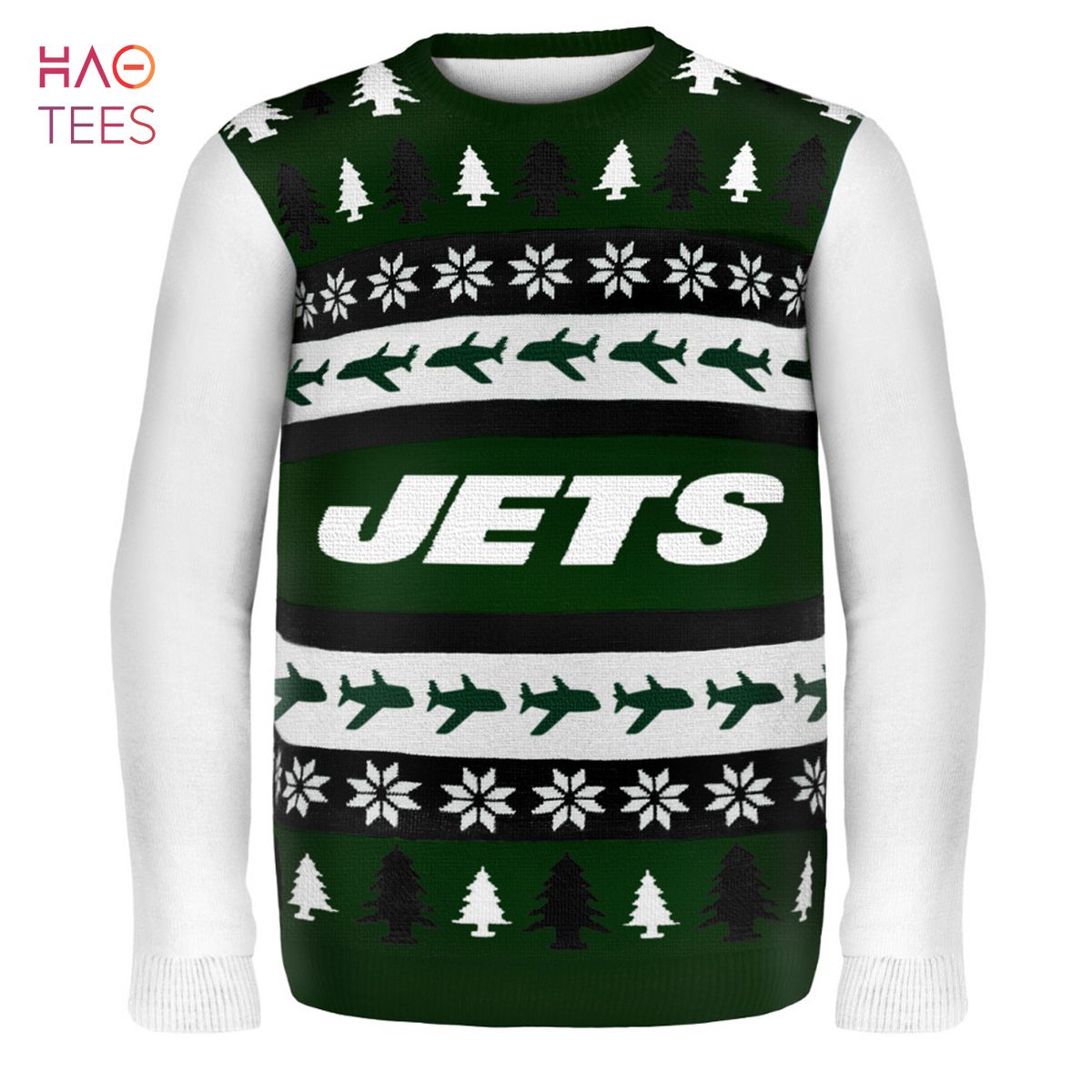 BEST New York Jets_ New York Jets NFL Ugly Sweater Wordmark BEST New York Jets_ New York Jets NFL Ugly Sweater Wordmark