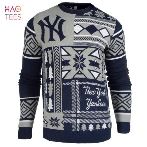 BEST New York Yankees Patches MLB Ugly Sweater